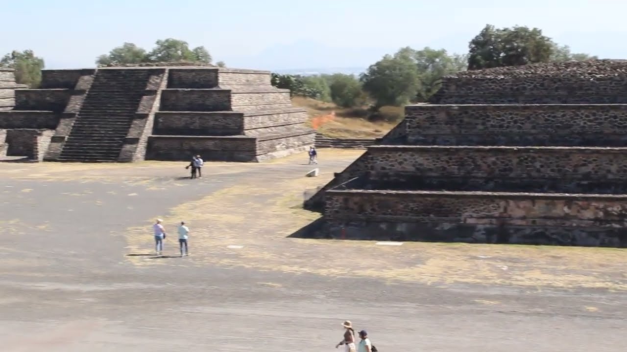 Teotihuacan - 2 pyramids in Mexico.