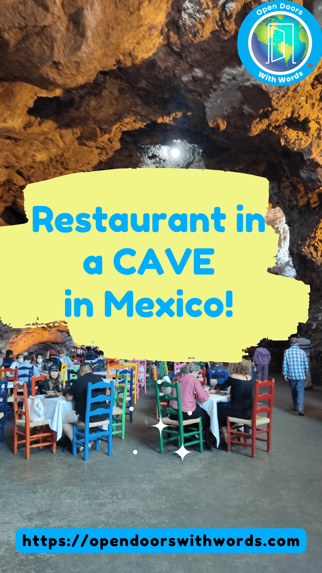 Restaurant in a Cave in Mexico