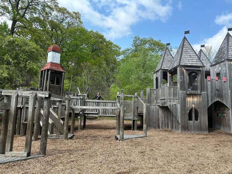 High Park wooden playground
