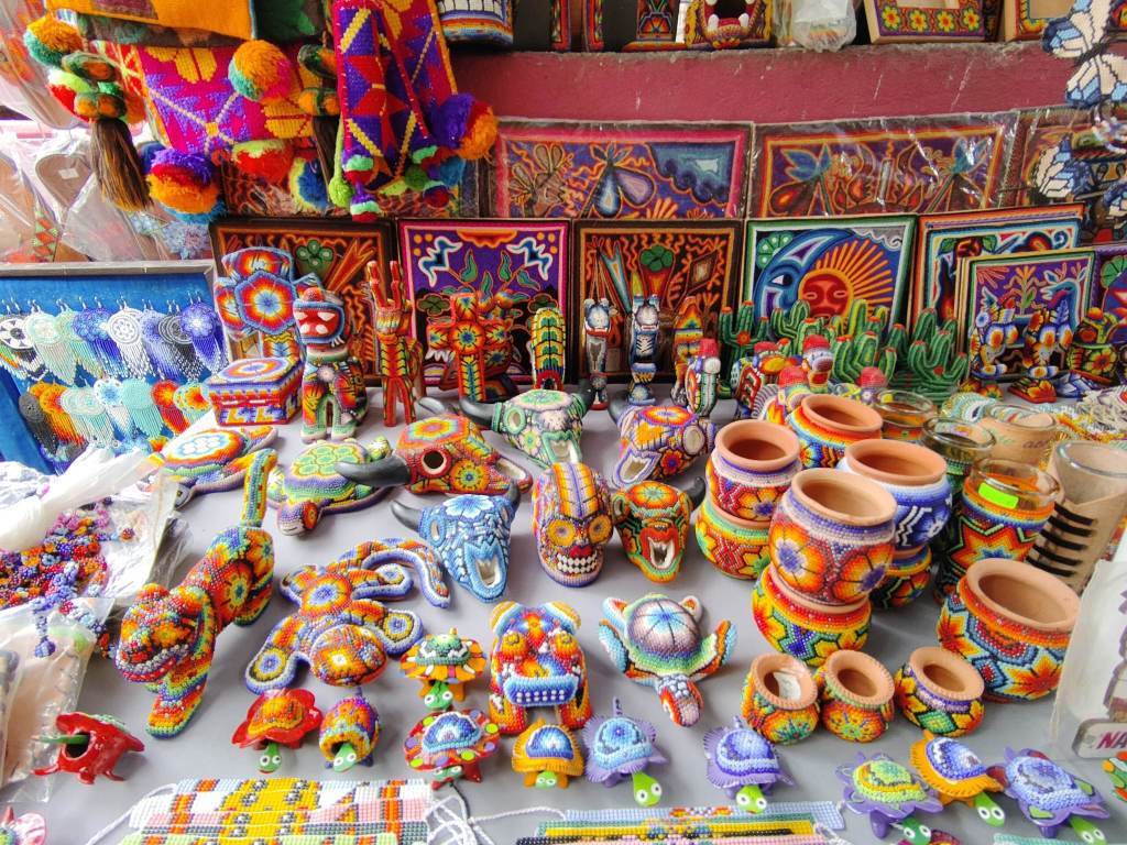Items for sale at the Sayulita Square.