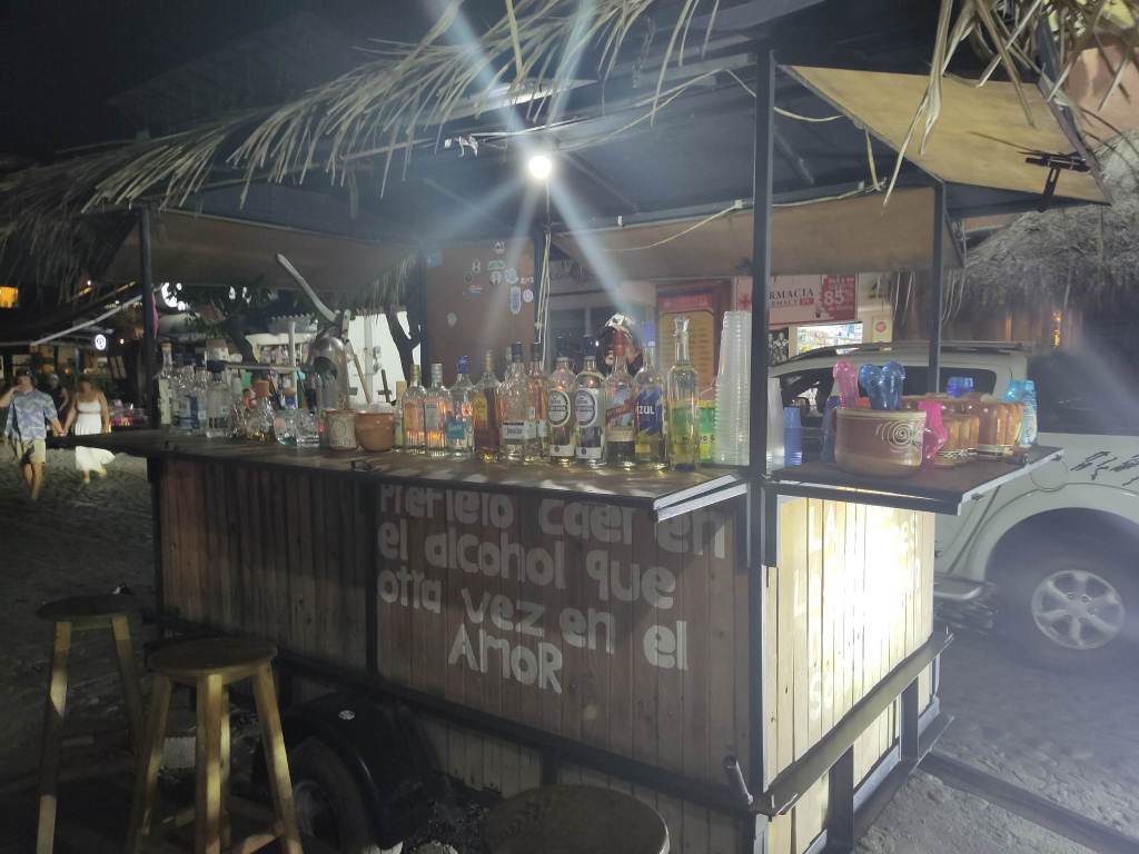 Kiosk bar in Sayulita