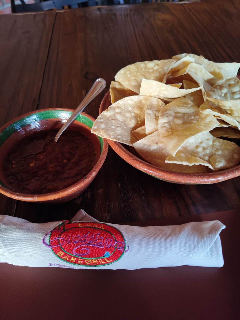 Free Chips and salsa at Casa Guadalaja Bar & Grill